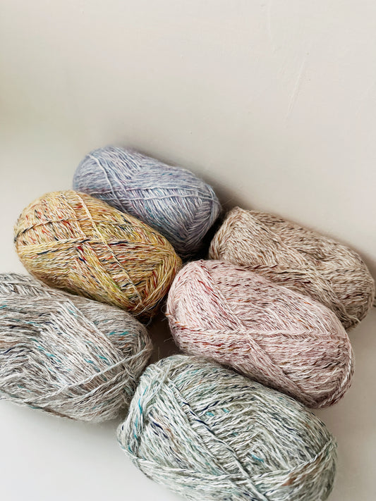 Candy Series | No.01 Polka Dot Mohair Wool