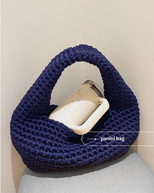 All-in-one Crochet Kit No.05 | Panini Bag Large: Large Capacity Edition