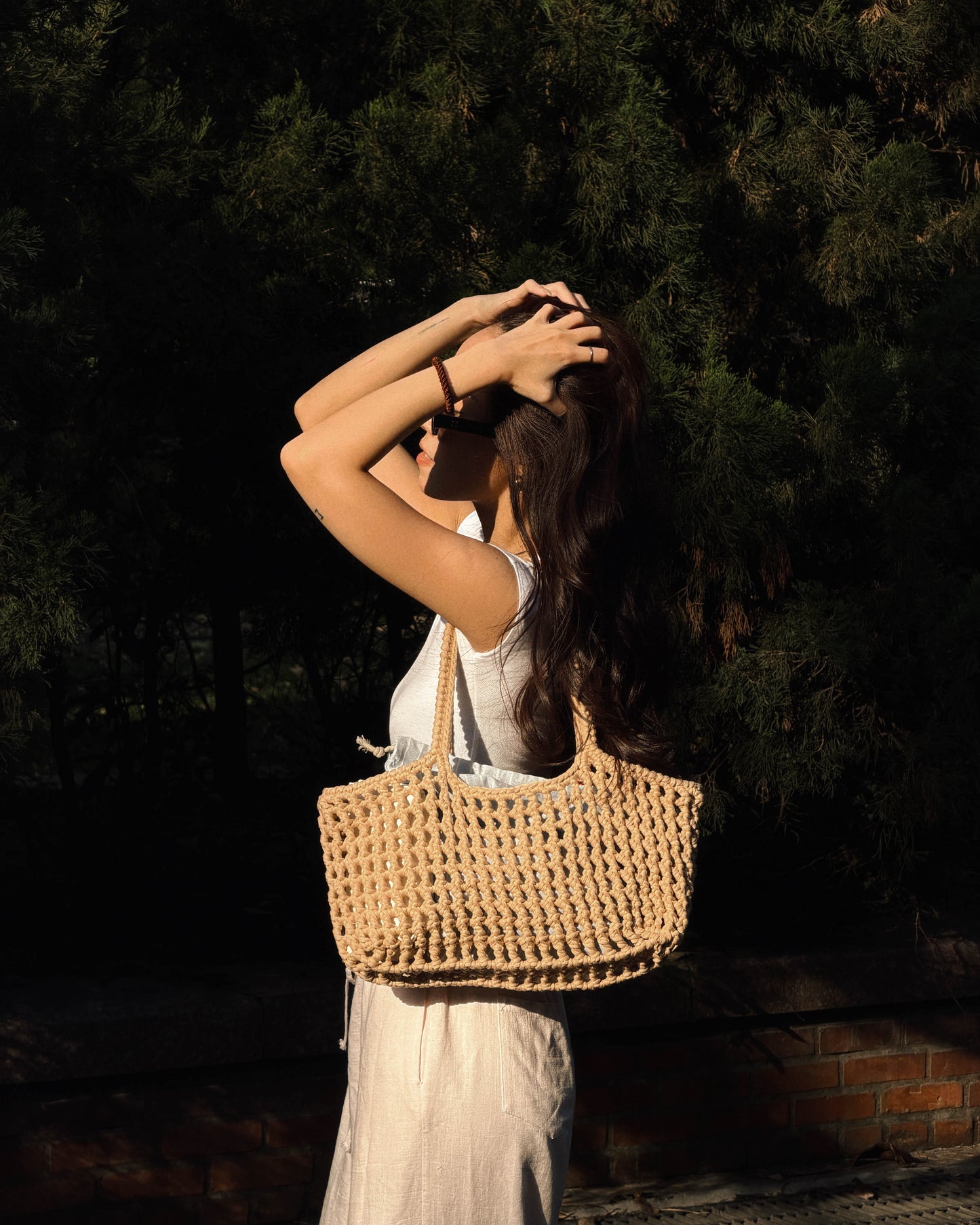 Made Works · VALLEY — The Crochet Mesh Bag