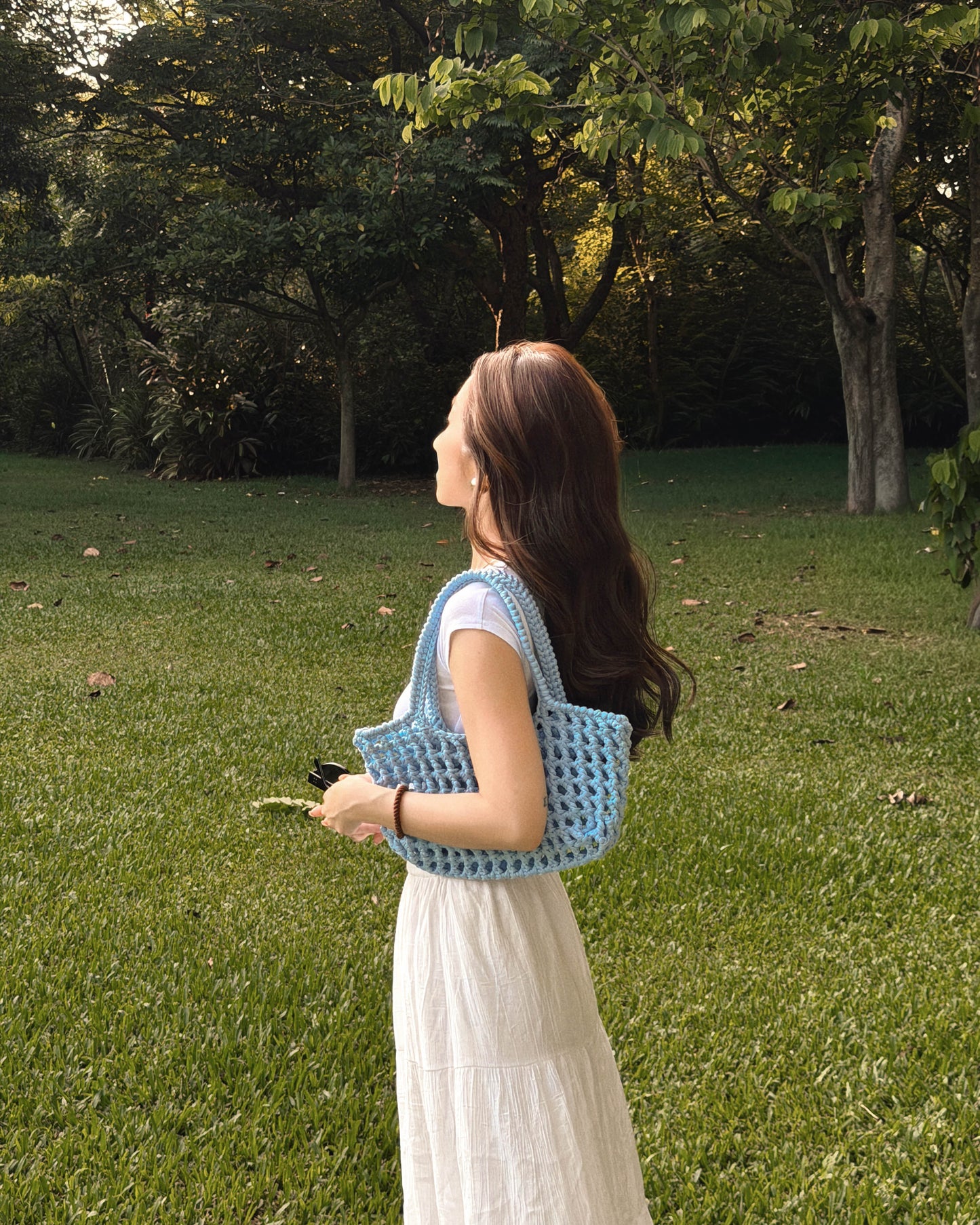 Made Works · VALLEY — The Crochet Mesh Bag