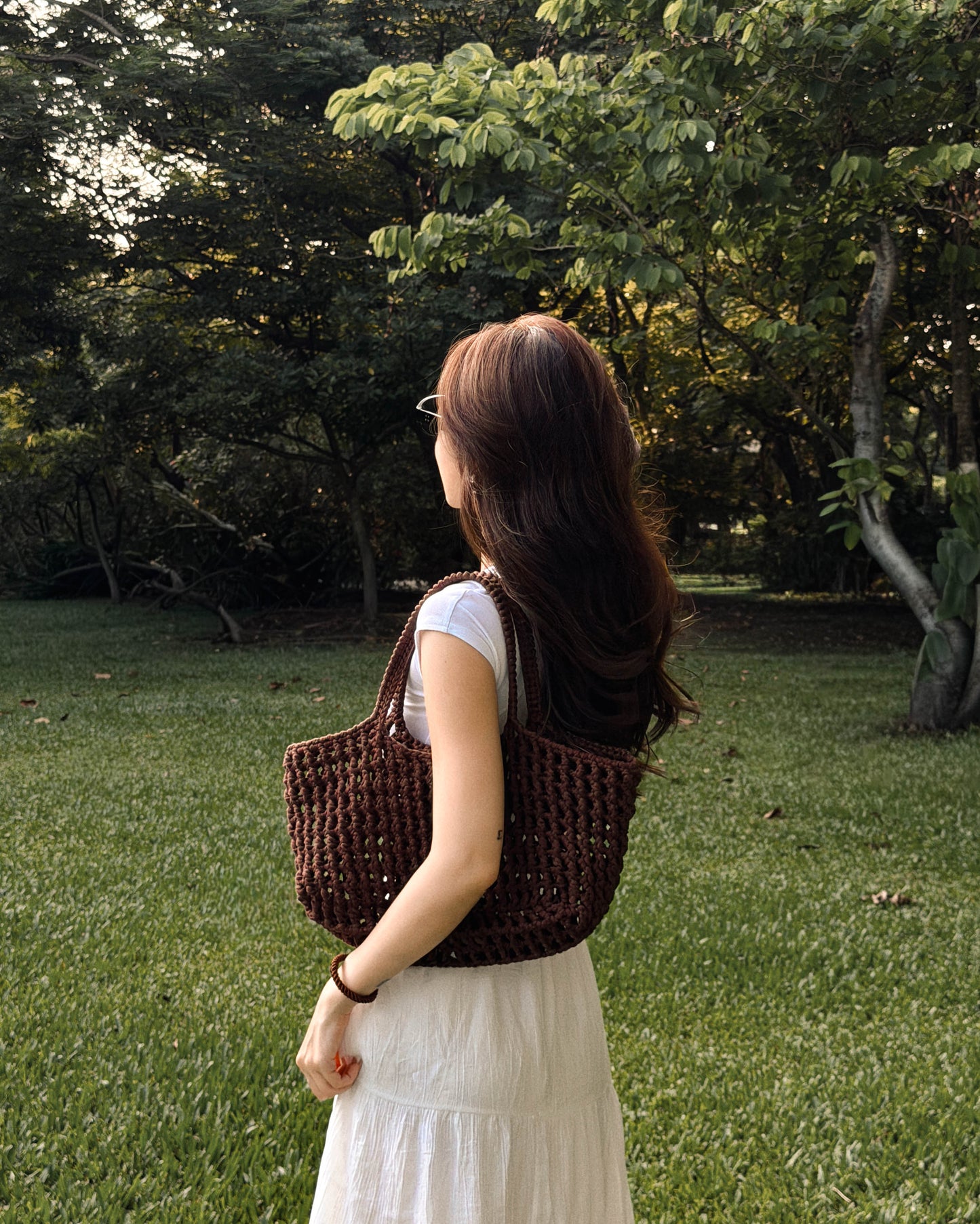 Made Works · VALLEY — The Crochet Mesh Bag