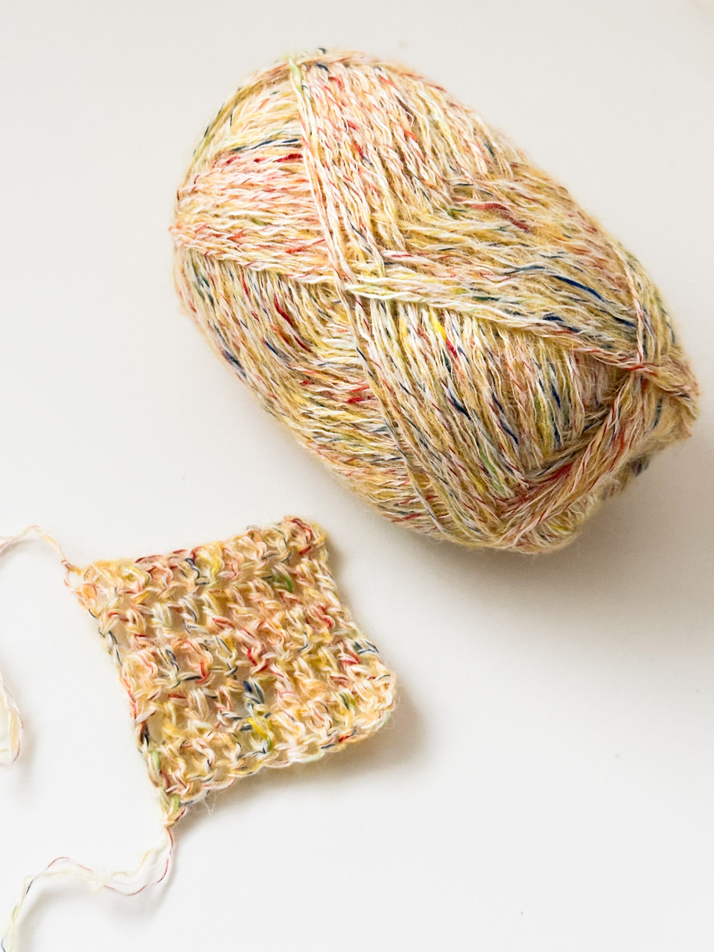 Candy Series | No.01 Polka Dot Mohair Wool