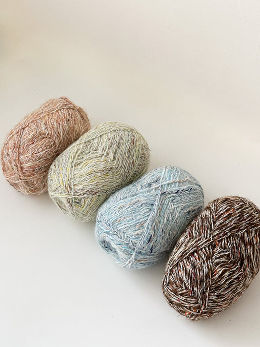 Candy Series | No.01 Polka Dot Mohair Wool