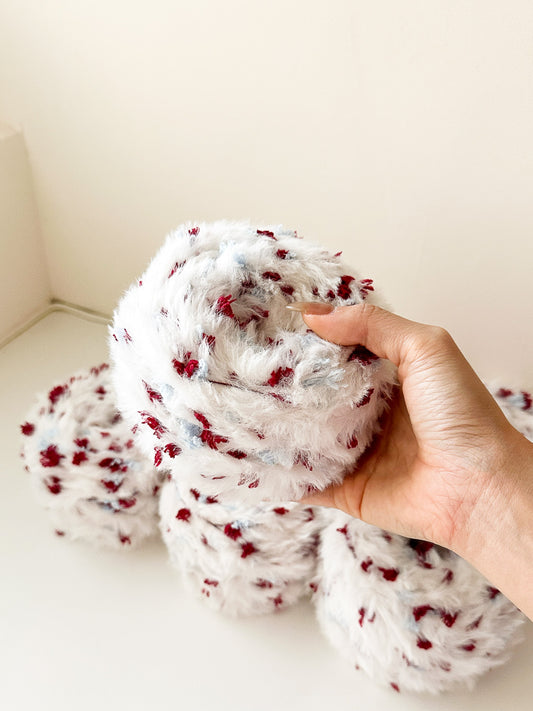 Christmas Series Hand-blended Yarn | No.01 Snow Country