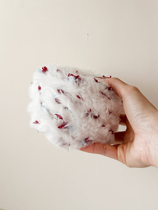 Christmas Series Hand-blended Yarn | No.01 Snow Country