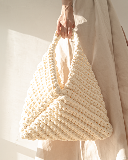 Made Work · SAN — The Crochet Triangle Tote